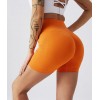 Укорочені шорти безшовні Tracks Shorts PUSH-UP 35 (Orange)